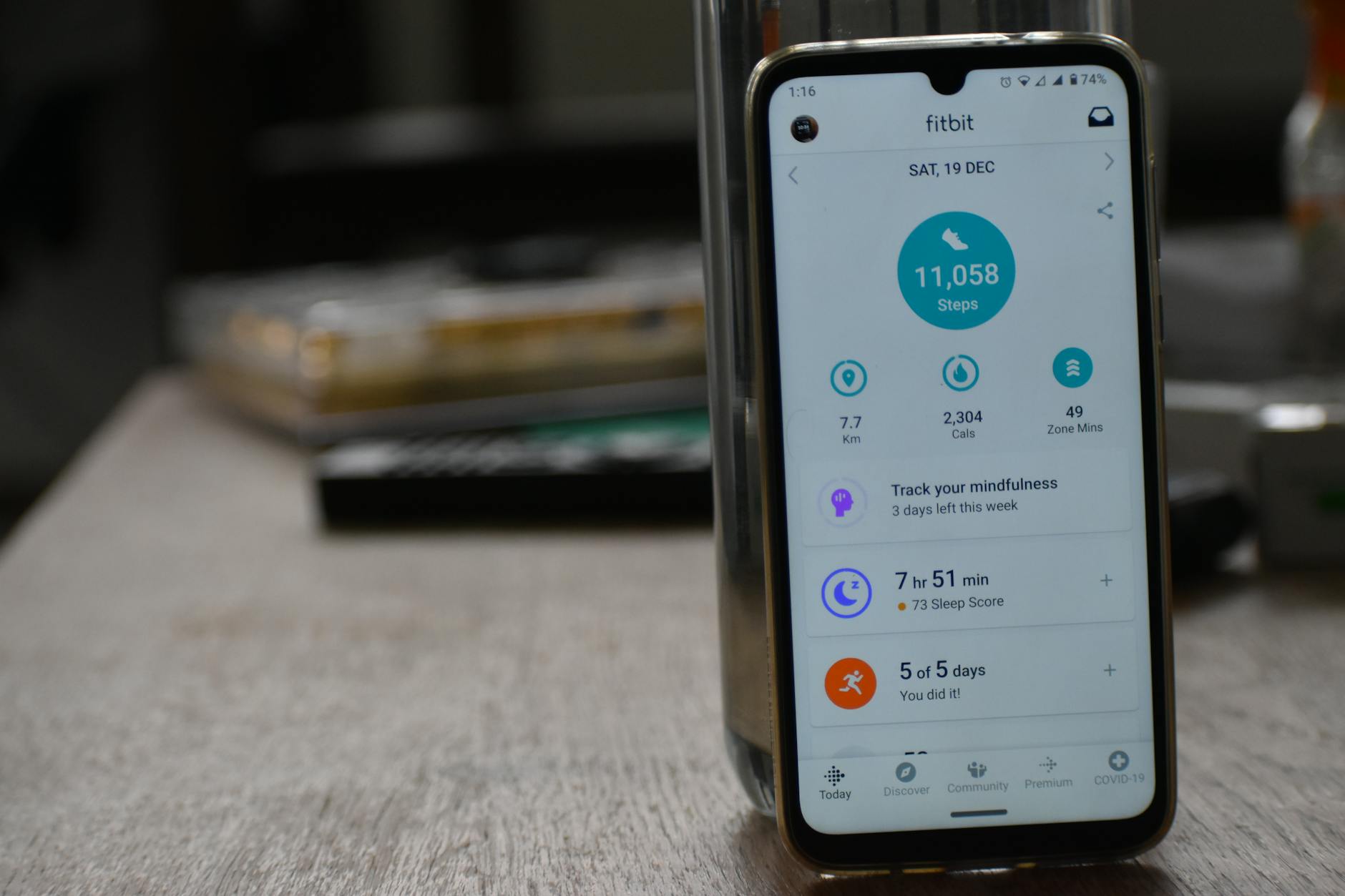 Fitbit Prépare Bracelet Connecté Sans